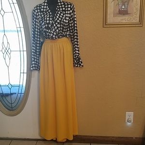 Kabayare maxi skirt with pockets
